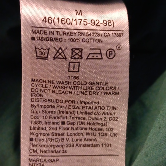 GAP maternity front tie shirt dress, M - Picture 4 of 4